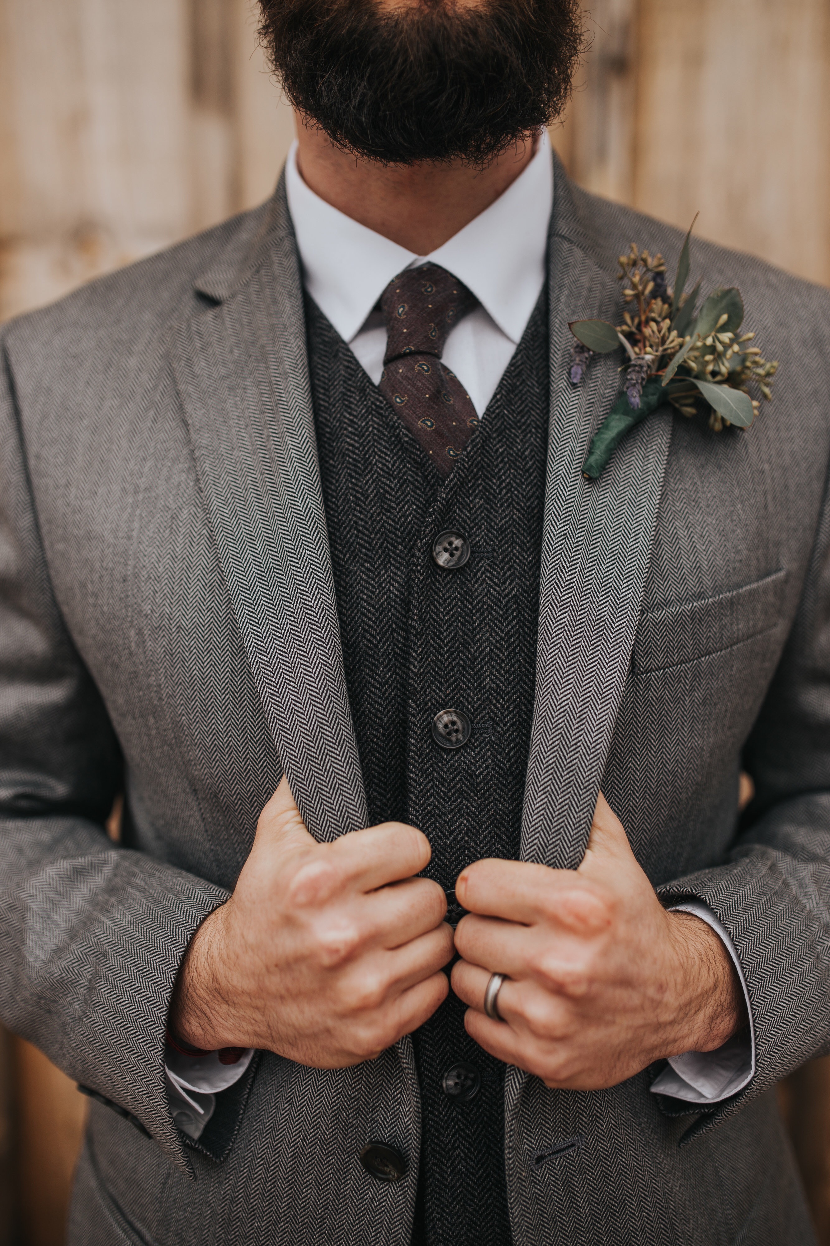 Casablanca Bridal Groom Tuxedo Tie 