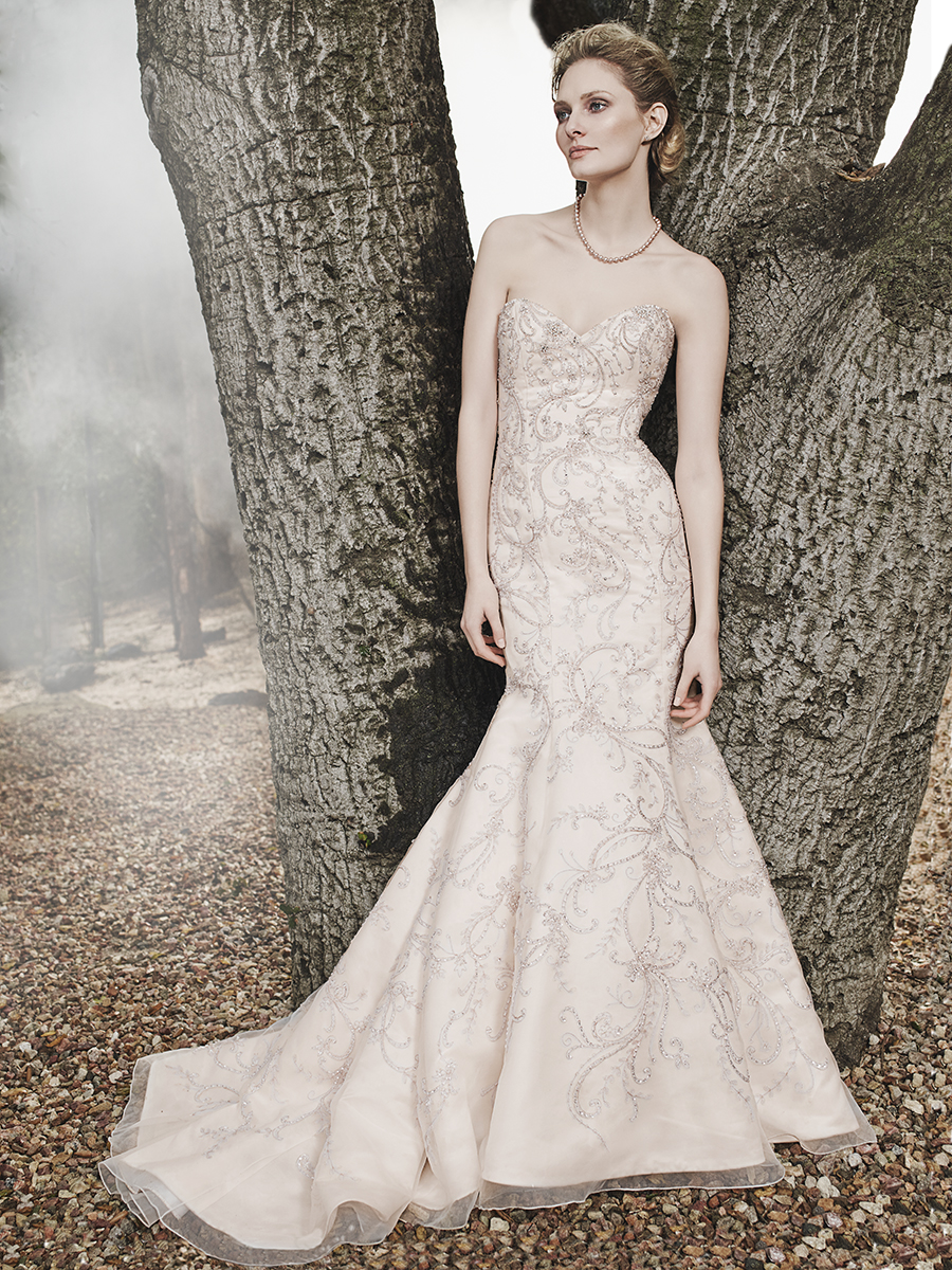 You'll Be A Blushing Bride in this Rose Gold Gown! / Blog