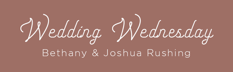 Wedding Wednesday Casablanca Bridal Bethany Joshua Rushing