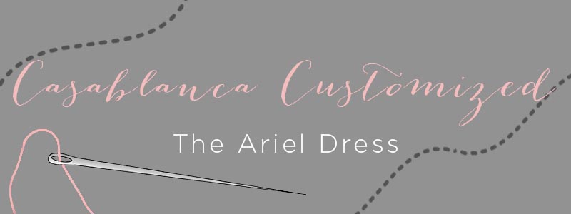 Casablanca Bridal Customized Gown Ariel Dress Styke 2265