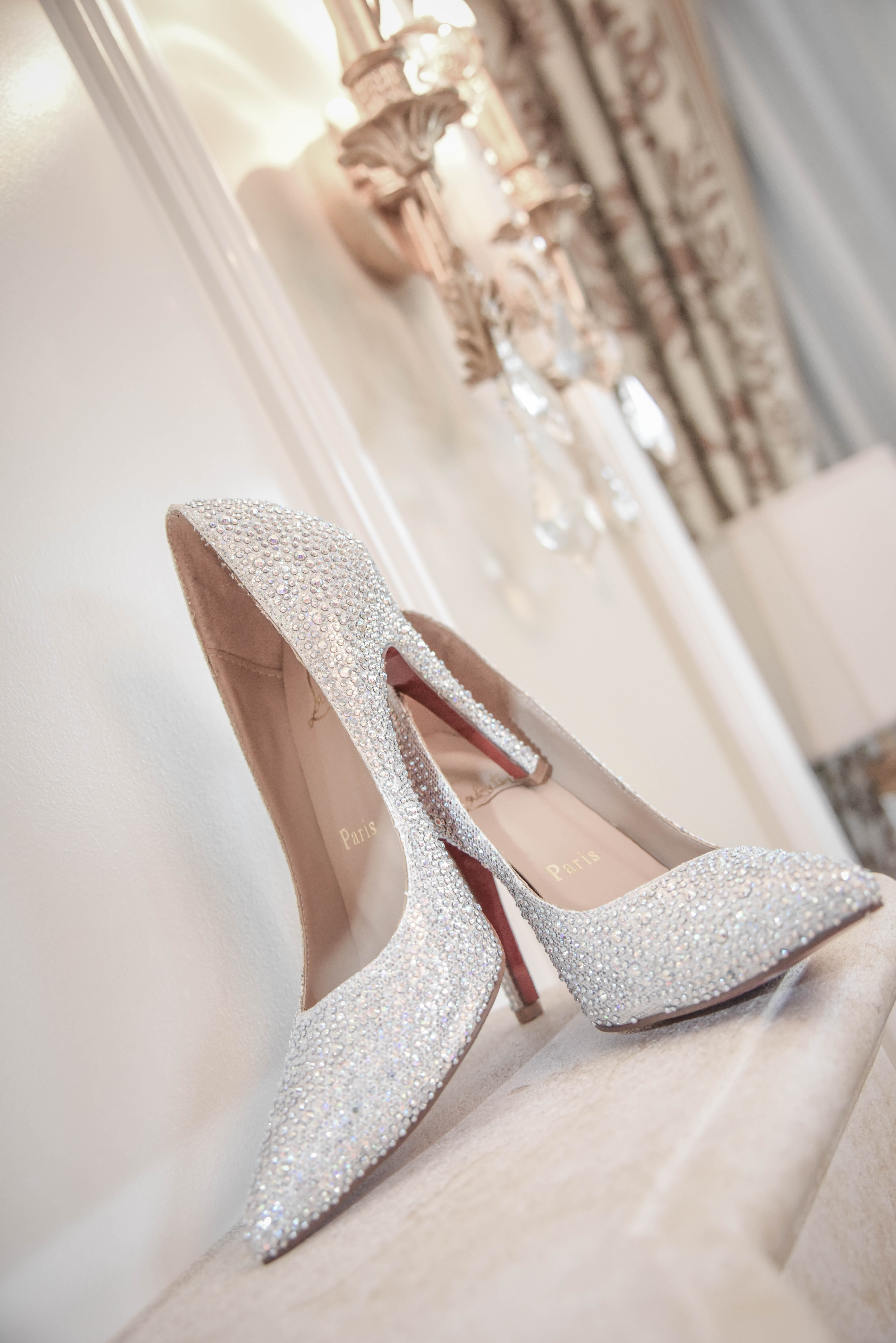 cinderella wedding shoes inspo casablanca bride